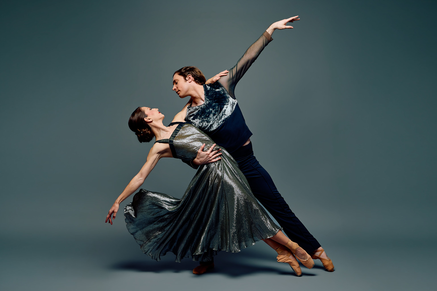 Two Ballet Tucson dancers.