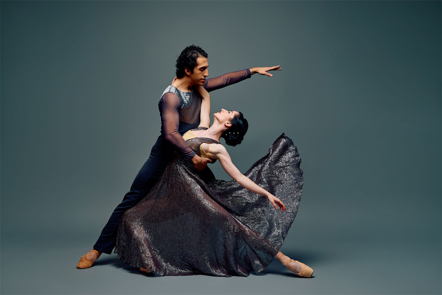 Two Ballet Tucson dancers.